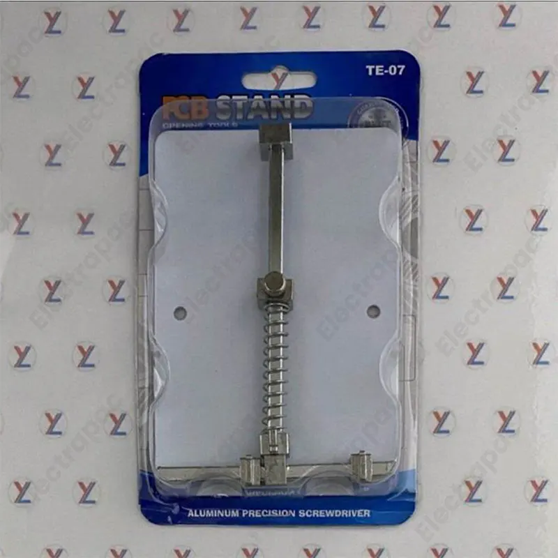 Universal Adjustable PCB Holder Stand - Stainless Steel Soldering  Jig - Gallery 2